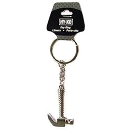 Hy-Ko 2.5 in. Hammer Keychain Pack of 3 215898